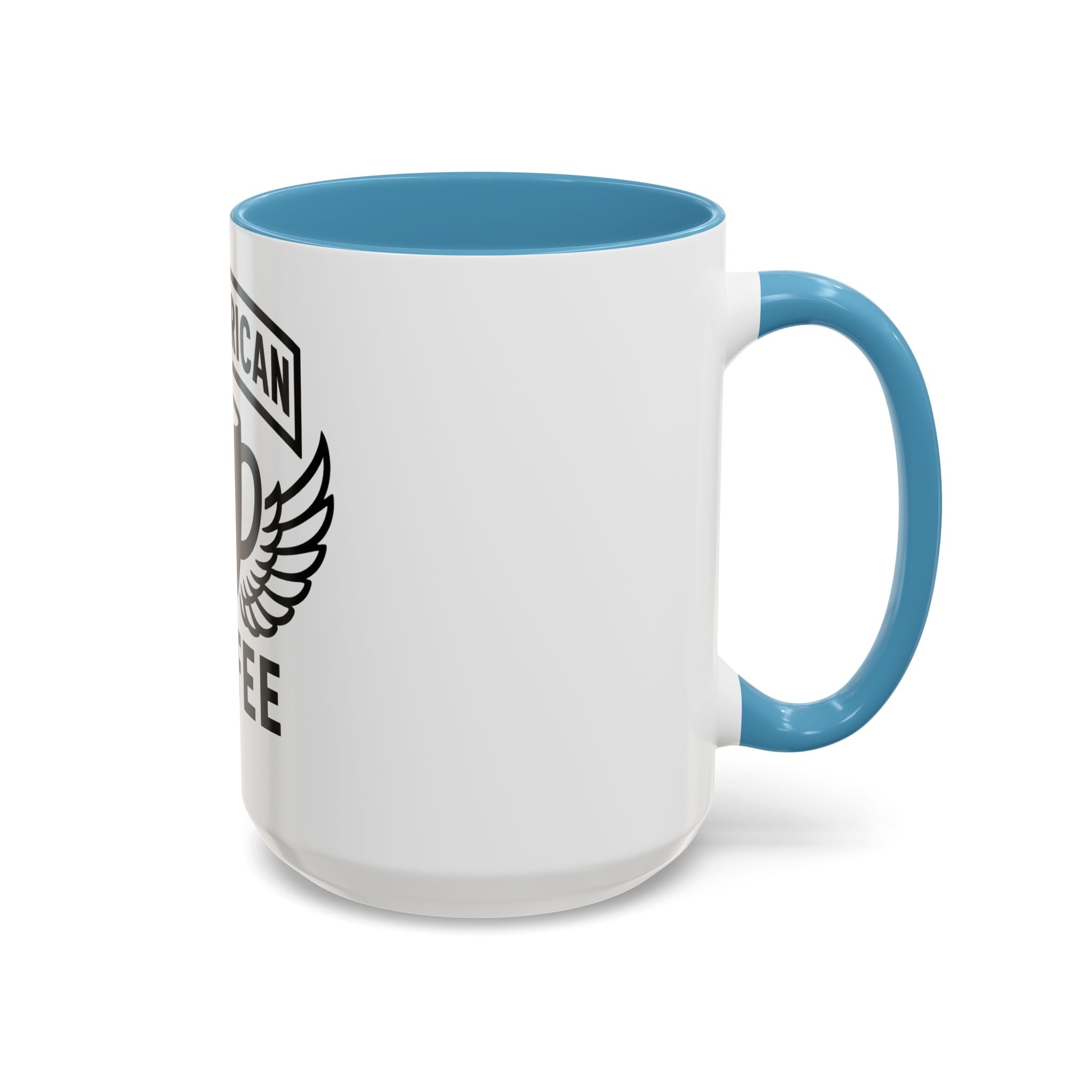 All American Coffee Accent Mug – Patriotic Winged Coffee Cup (11/15oz)